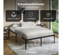 STEELSØN Metallbett Situla Schwarz Modernes Design Bild 3