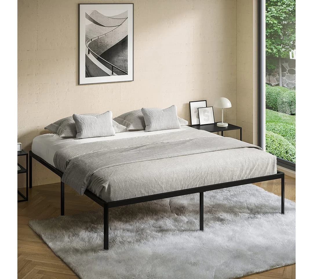 STEELSØN Metallbett Situla Schwarz ohne Kopfteil - Bild 2