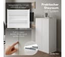 Bellamio Mehrzweckschrank Ais Weiß Push-to-Open Türen Aktenschrank Bild 3