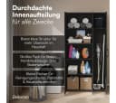 Bellamio Mehrzweckschrank Apol Anthrazitschwarz Akten- und Besenschrank Bild 3