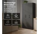 Bellamio Mehrzweckschrank Apol Anthrazitschwarz Akten- und Besenschrank Bild 5
