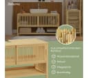 Bellamio Waschbeckenunterschrank Sava Bambus Natur Bild 3
