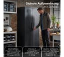 STEELSØN Garderobenschrank Regulus Abschließbar Schwarz Stahl Bild 5
