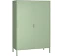 skølm Kommode Ituri Metall Mintgrün Highboard mit 2 Einlegeböden Bild 1