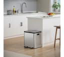 STEELSØN Mülleimer Epsilon Soft-Close Edelstahl 2x15L Silber Bild 1