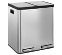 STEELSØN Mülleimer Epsilon Soft-Close Edelstahl 2x15L Silber Bild 2