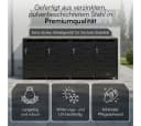 STEELSØN Mülltonnenbox Diorus 120L 4 Türen Graphitschwarz Bild 5