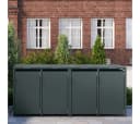 STEELSØN Mülltonnenbox Thoria 120 L Anthrazitgrau Bild 1