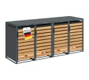 STEELSØN Mülltonnenbox Kestra 240L Holzoptik Bild 2