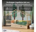 Bellabino Kinderbett Bia Hausbett mit Schubladen und Rausfallschutz Bild 5