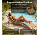 STEELSØN Gartenliege Ophira Akazienholz Klappbar Bild 3