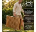 STEELSØN Gartenliege Ophira Akazienholz Klappbar Bild 4