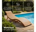 STEELSØN Gartenliege Ophira Akazienholz Klappbar Bild 5