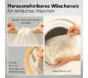 Bellamio Wäschekorb Tolt Beige 65 L mit herausnehmbarem Wäschesack Bild 4