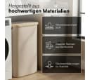Bellamio Wäschekorb Tolt Beige 65 L mit herausnehmbarem Wäschesack Bild 5