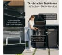STEELSØN Mülltonnenbox Diorus 240L Anthrazit 3 Türen Bild 3
