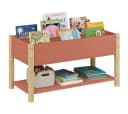 Bellabino Kinderregal Teme Terrakotta/Natur mit 4 Fächern Bild 2