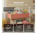 Bellabino Kinderregal Teme Terrakotta/Natur mit 4 Fächern Bild 4