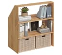 Bellamio Regal Aland Dachschrägenregal 45 Grad-Winkel Eiche Bild 2