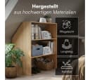 Bellamio Regal Aland Dachschrägenregal 45 Grad-Winkel Eiche Bild 4