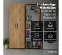 Bellamio Mehrzweckschrank-Set Apol Eichenoptik 2er-Set Bild 3