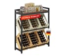 STEELSØN Flaschenregal Astris mit MDF-Ablage, Platz für 6 Getränkekisten Bild 2