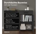 Bellamio Mehrzweckschrank Apol Schwarz mit Schublade Bild 3
