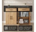Bellamio Mehrzweckschrank Apol 88 cm - Eichenoptik Bild 1