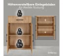 Bellamio Mehrzweckschrank Apol 88 cm - Eichenoptik Bild 4