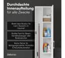 Bellamio Mehrzweckschrank Apol Weiß Besenschrank mit 3 Fächern Bild 4