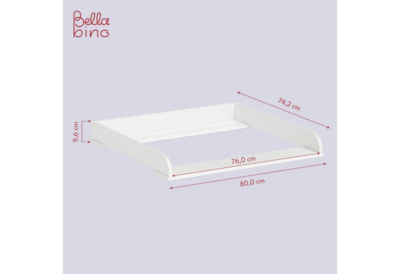 Bellabino Wickelaufsatz Oti für IKEA Malm Hemnes Nordli - Bild 5