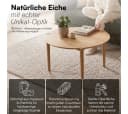 skølm Couchtisch Åsarna aus Eiche Massivholz 70 cm geölt & lackiert Bild 1
