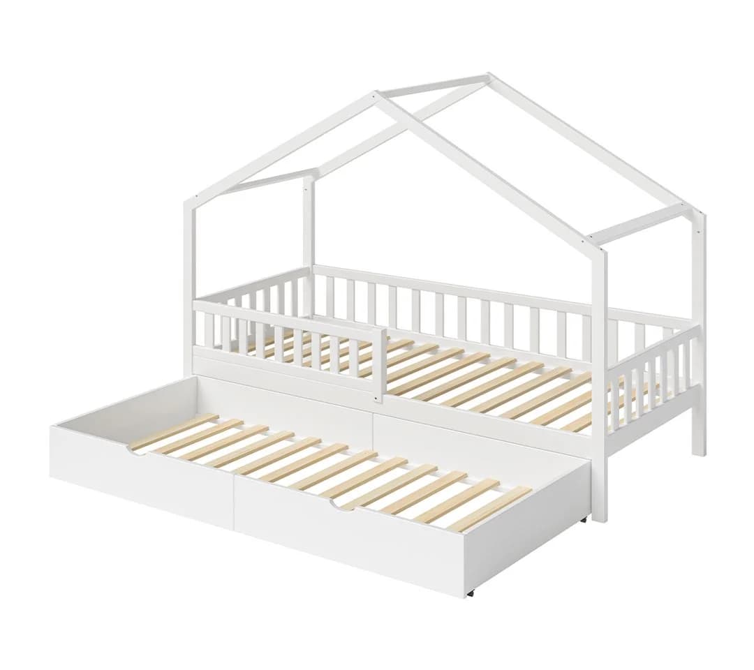 Bellabino Hausbett Vils mit Ausziehbett & Rausfallschutz