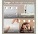 Bellamio Schminkspiegel Livny LED-Beleuchtung Touchscreen USB Bild 3