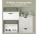 Bellamio Schuhschrank Ceyhan 19 cm Tiefe für schmale Flure Bild 3