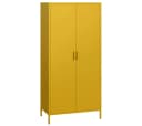 skølm Kleiderschrank Atria Metall Senfgelb Bild 1