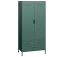 skølm Kleiderschrank Atria aus Metall (Dunkelgrün) Bild 1