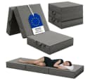 Bellamio Klappmatratze Lomme 3-teilig 15 cm hoch 90x200 cm Dunkelgrau Bild 2