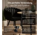 skølm Esszimmerstuhl Sudri Samtbezug gepolstert 6er Set Bild 5