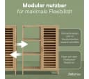 Bellamio Badmöbel-Set Newa Bambus 2er-Set mit 9 Fächern Bild 5
