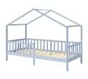 Bellabino Hausbett Bia mit Lattenrost Blau Bild 1