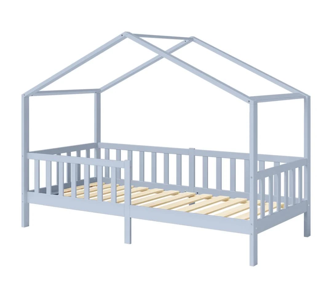 Bellabino Hausbett Bia mit Lattenrost Blau