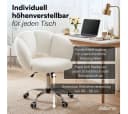 Ergonomischer Bürostuhl in Weiß Bild 4
