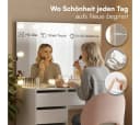 Bellamio Schminktisch Nore mit LED-Beleuchtung Weiß Bild 1