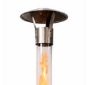 Gardenflare Funkenfänger für Feuerrohr Edelstahl Silber Bild 2
