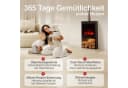 KAMINIO Elektrokamin HUGO Schwarz mit 3D-Flammeneffekt & 1800W Heizung Bild 5