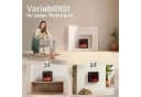 KAMINIO Tischfeuer MIA Elektrischer Kamin Schwarz 3D-Flammeneffekt Bild 1