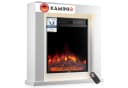 KAMINIO Elektrokamin MATTI mit 3D-Flammeneffekt, Ambientelicht und 1800W Heizung Bild 2