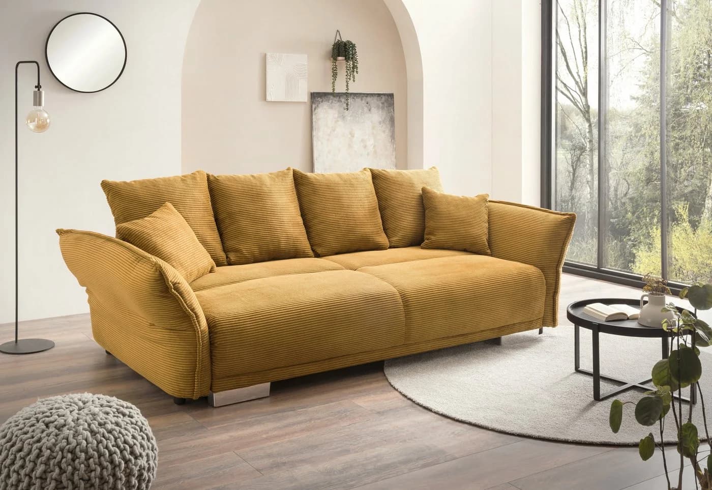 luma-home Big-Sofa 17213 mit Bettfunktion und Stauraum - Bild 3