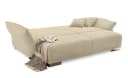 luma-home Big-Sofa mit Bettfunktion und Stauraum Beige Grau Bild 1